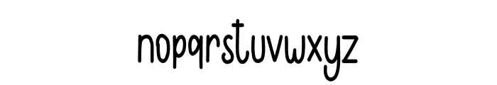 Christmas Sollution Font LOWERCASE