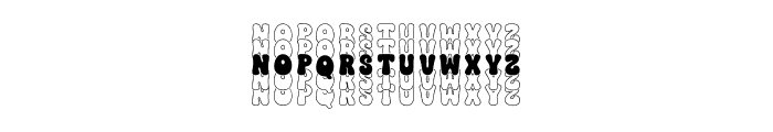 Christmas Stacked2 Font UPPERCASE