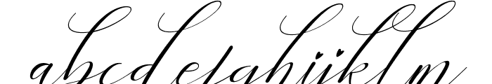 Christmas Starlight Italic Font LOWERCASE