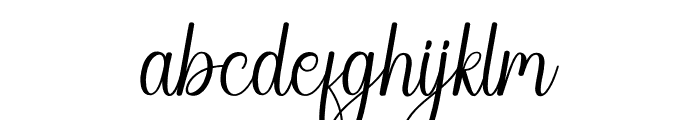 Christmas Starry Font LOWERCASE