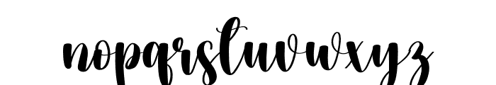 Christmas Sweeter Font LOWERCASE