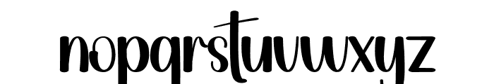 Christmas Traditions Font LOWERCASE