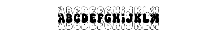 Christmas Triple2 Font LOWERCASE