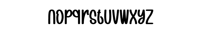 Christmas Valentines Font LOWERCASE