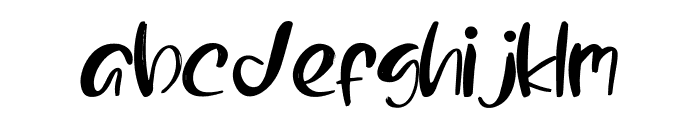 Christmas Vibe Font LOWERCASE