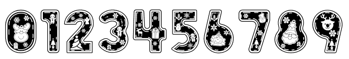 Christmas Vibes Font OTHER CHARS