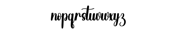 Christmas Vocation Font LOWERCASE