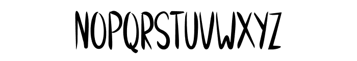 Christmas Winter Font LOWERCASE