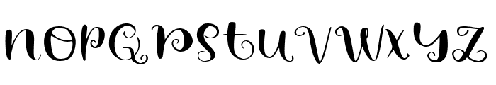 Christmas Wish Font LOWERCASE