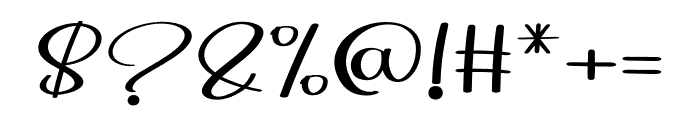 Christmas Writing Font OTHER CHARS