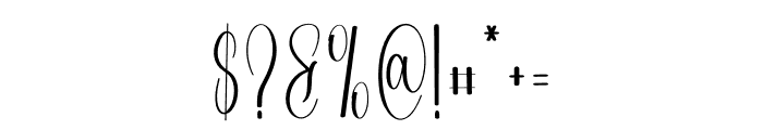 Christmas Yesterday Font OTHER CHARS