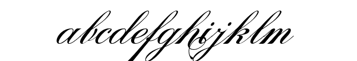 ChristmasAngely-Italic Font LOWERCASE