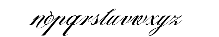 ChristmasAngely-Italic Font LOWERCASE