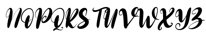 ChristmasBilly-Italic Font UPPERCASE