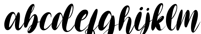 ChristmasBilly-Italic Font LOWERCASE