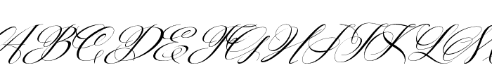 ChristmasCalligraphy-Italic Font UPPERCASE