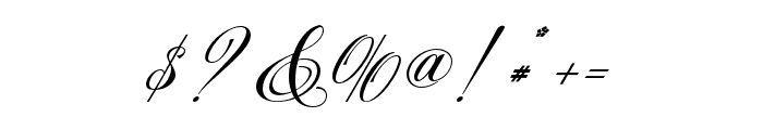 ChristmasCalligraphy Font OTHER CHARS