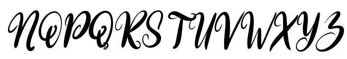 ChristmasChimney-Italic Font UPPERCASE