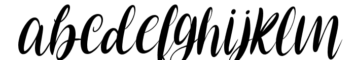 ChristmasChimney-Italic Font LOWERCASE