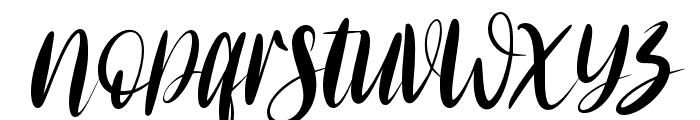 ChristmasChimney-Italic Font LOWERCASE