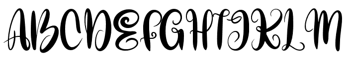 ChristmasChimney Font UPPERCASE