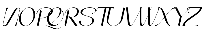 ChristmasElegant-Italic Font UPPERCASE
