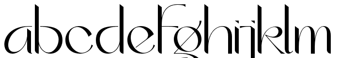 ChristmasElegant Font LOWERCASE