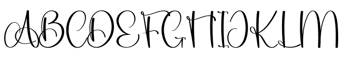 ChristmasHomestay Font UPPERCASE