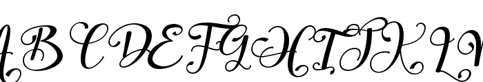 ChristmasJingle-Italic Font UPPERCASE
