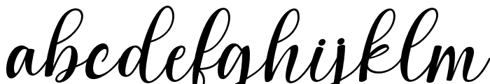 ChristmasJingle-Italic Font LOWERCASE