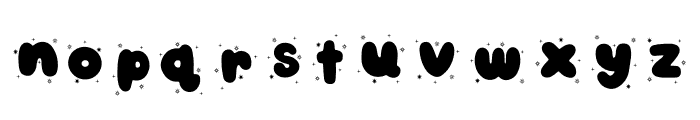 ChristmasLittleStar Font LOWERCASE