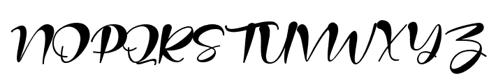 ChristmasMagic-Italic Font UPPERCASE