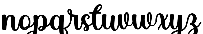 ChristmasSnowy-Regular Font LOWERCASE