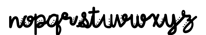 ChristmasTreeDot Font LOWERCASE