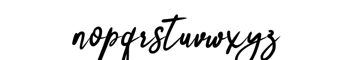 Christmas Font LOWERCASE