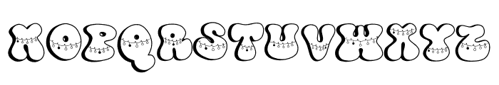 Christmasgroovylight Font LOWERCASE