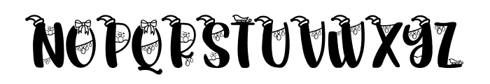 Christmasland Decorative Font UPPERCASE