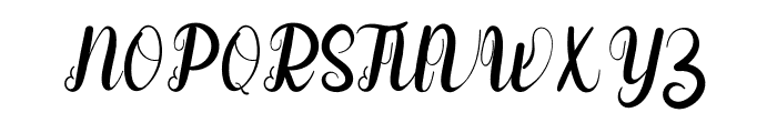 Christmastime1 Font UPPERCASE