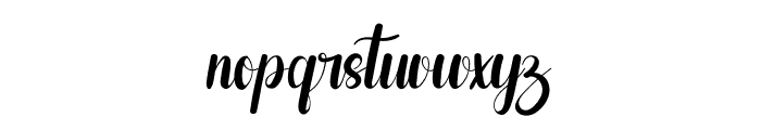 Christmastime1 Font LOWERCASE