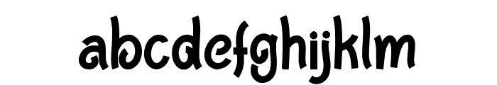 Christmeda Font LOWERCASE