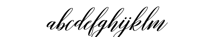 ChristoferBold Font LOWERCASE