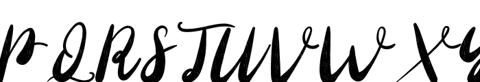 Christony Font UPPERCASE