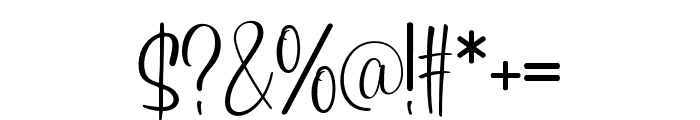 Christop Regular Font OTHER CHARS