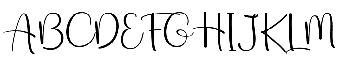 Christop Regular Font UPPERCASE