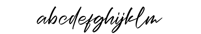 Christopher Signature Font LOWERCASE