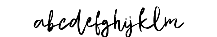 Christopher'shandwriting Font LOWERCASE