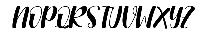 Christova Italic Italic Font UPPERCASE