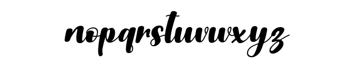 Christova Italic Italic Font LOWERCASE