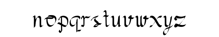 Christsha Font LOWERCASE