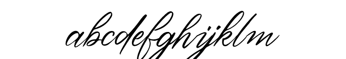 Christtinay Font LOWERCASE